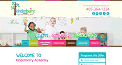 Desktop Screenshot of kinderberryacademy.com