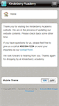 Mobile Screenshot of kinderberryacademy.com